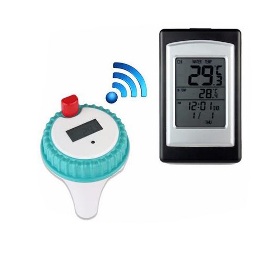 Spa Pool Game Wireless Floating Spa & Pool Thermometer